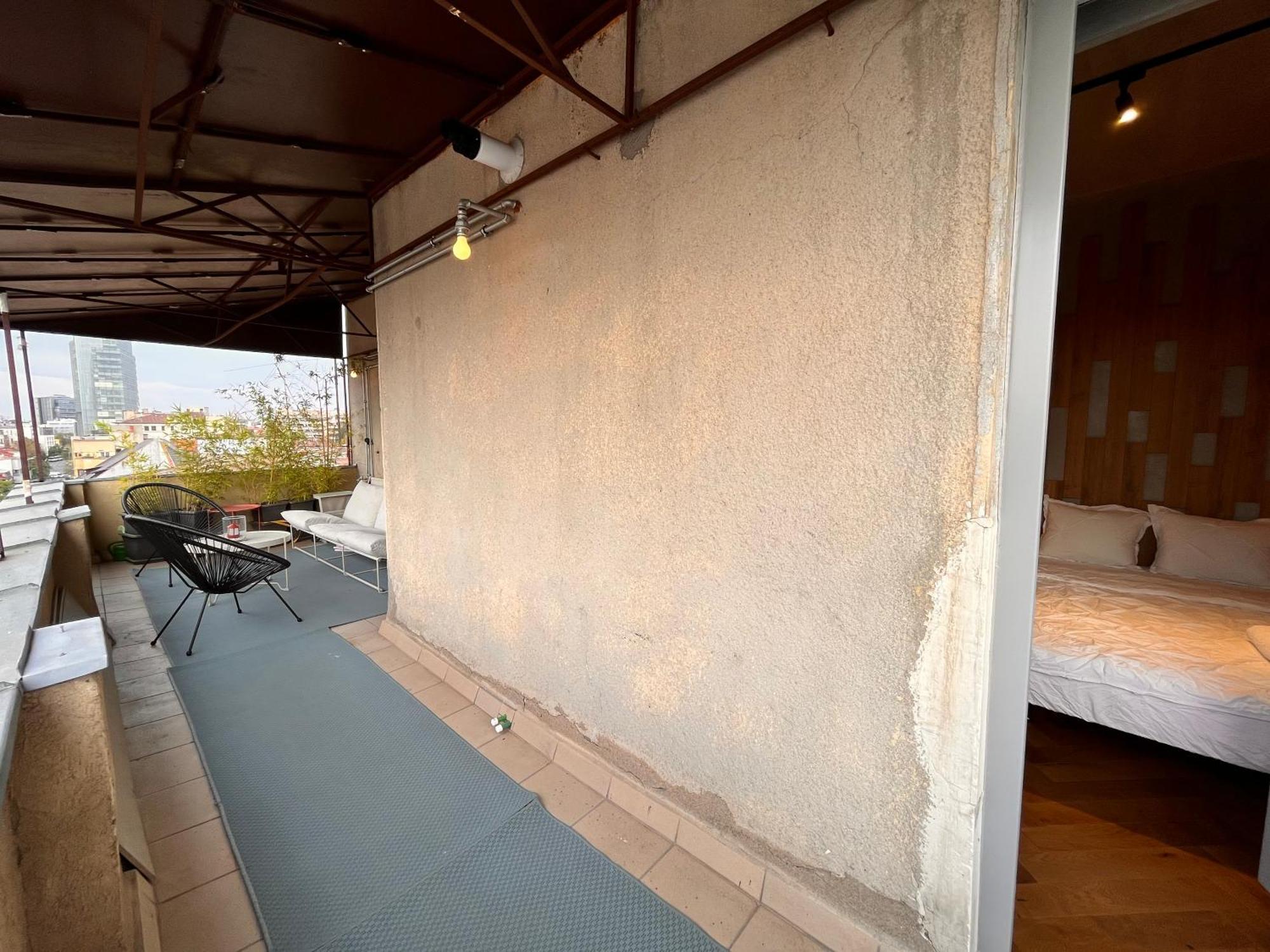 Terrace View Downtown Studio Bucureşti Ngoại thất bức ảnh
