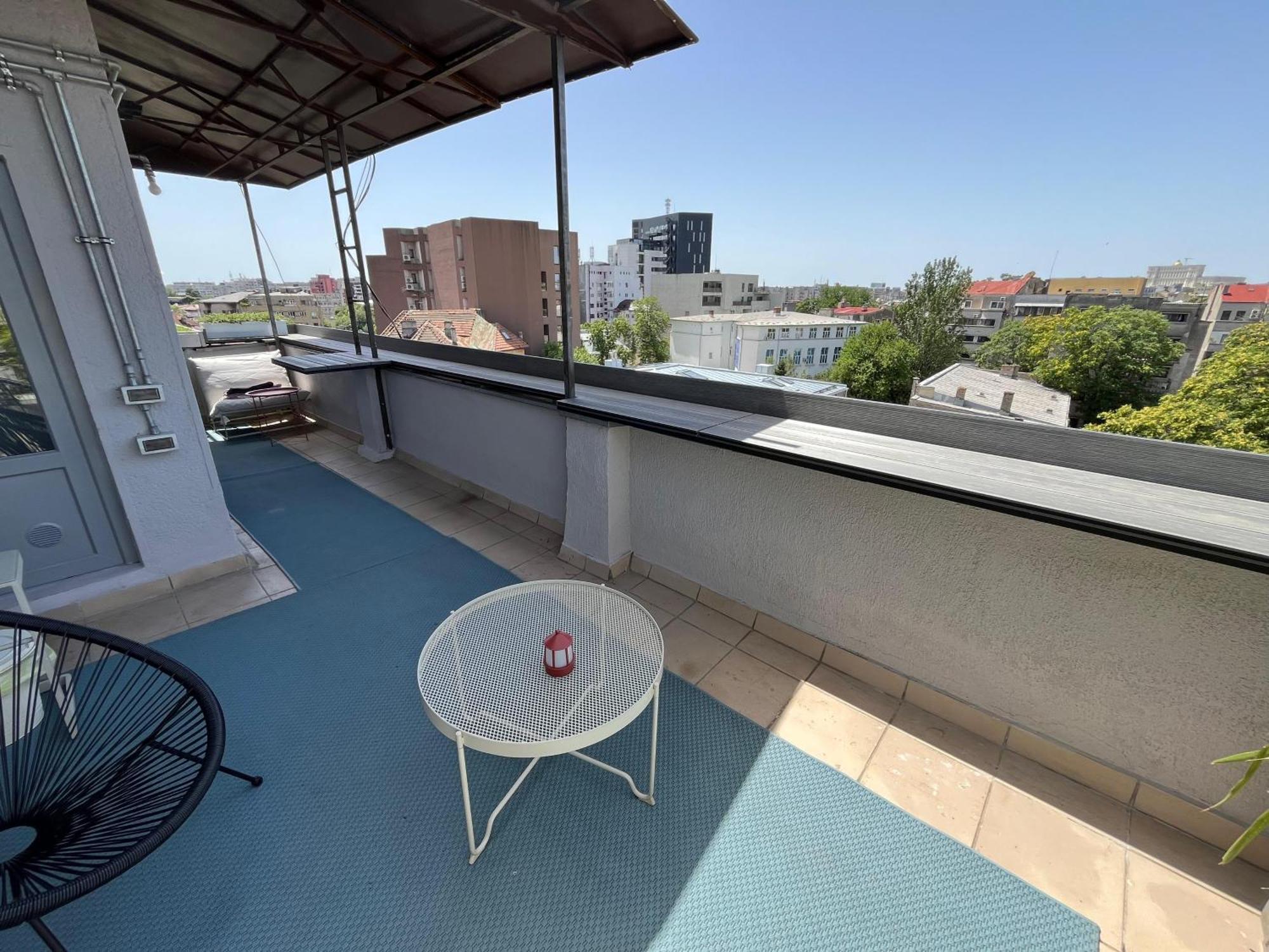 Terrace View Downtown Studio Bucureşti Ngoại thất bức ảnh